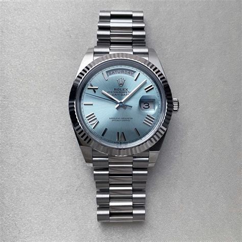 used rolex platinum watch|rolex platinum day date price.